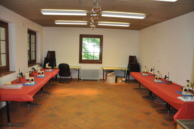 Salle d'analyse des Ã©chantillons
