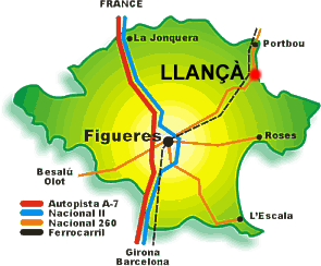 carte Cap Creus