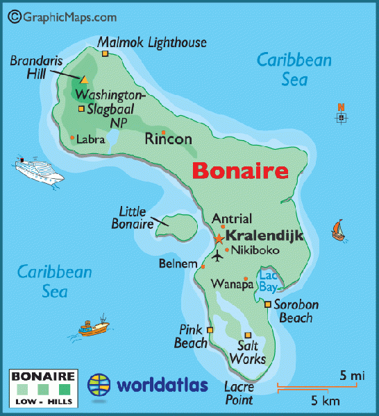 Fichier:Carte Bonaire .gif