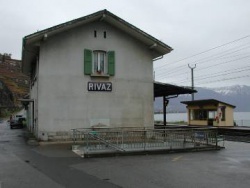 Photo Rivaz gare